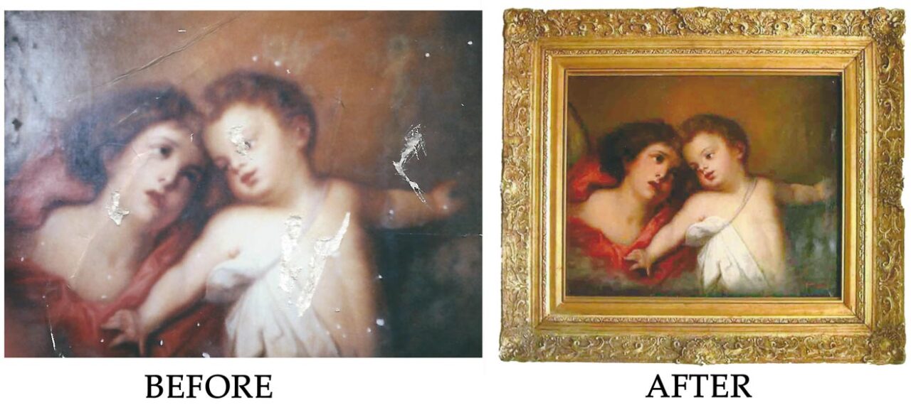 Fine Art Restoration by John Zak Simply Beautiful Restoration of Fine Art