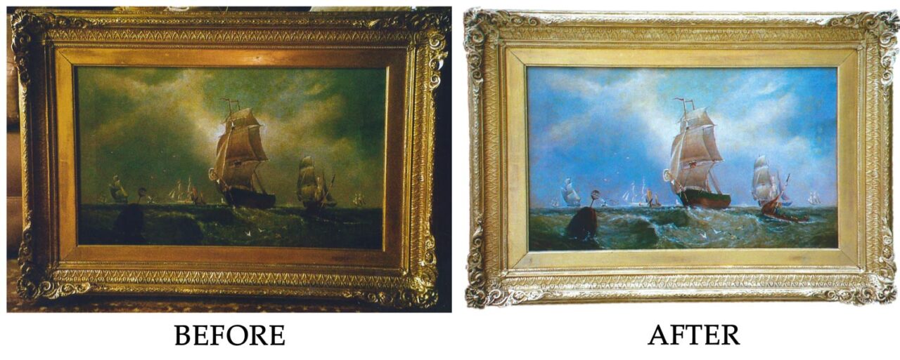 Fine Art Restoration by John Zak Simply Beautiful Restoration of Fine Art